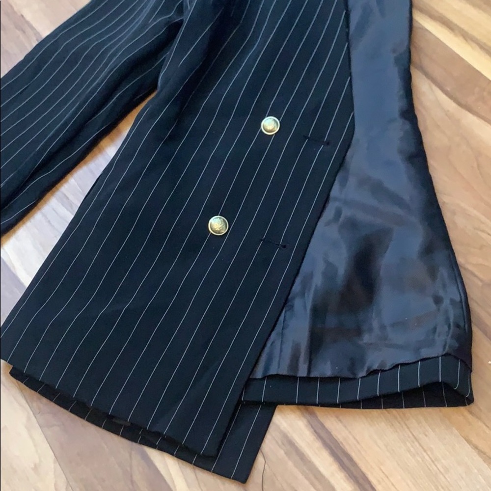 NWOT Zara Pinstripe Blazer - Picture 5 of 6